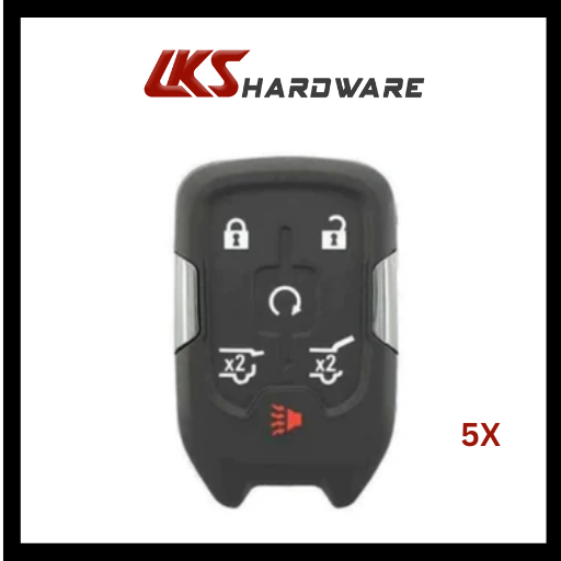 2015-2020 GMC Chevrolet / 6-Button Smart Key / HYQ1AA  ( PACK OF 5 )