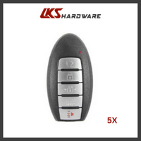 Load image into Gallery viewer, 2019-2021 Nissan Pathfinder / Murano / 5-Button Smart Key / PN: 285E3-9UF7A / KR5TXN7 (PACK OF 5)

