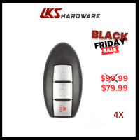 Load image into Gallery viewer, 2019-2020 Nissan Pathfinder / Murano / 3-Button Smart Key / PN: 285E3-9UF1B / S180144902 / KR5TXN7 (PACK OF 4)
