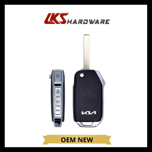 2024 Kia K5 Flip Key Fob 4B W/ Trunk FCC# CQOTD00660 - ID H-8A Chip - 95430-L2110 - OEM