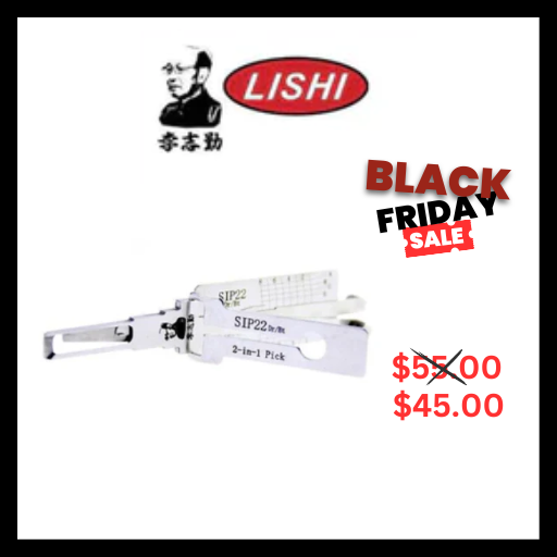 ORIGINAL LISHI - SIP22 Fiat / Jeep  / 2-in-1 Pick & Decoder / AG
