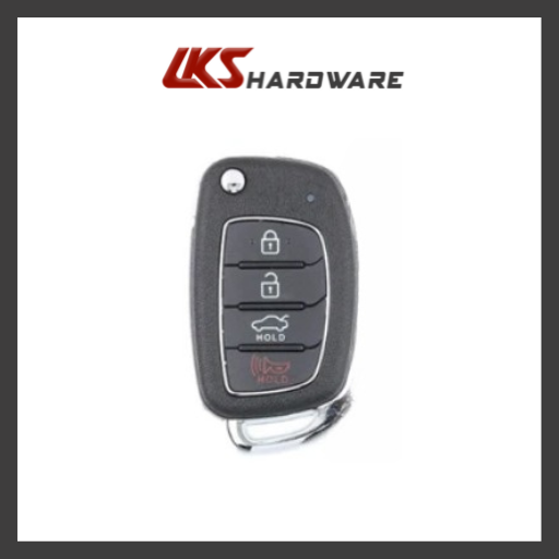 2017-2020 Hyundai Sonata / 4-Button Remote Flip Key / PN: 95430-C1210 / TQ8-RKE-4F25 (LF 4BT)