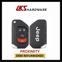 Load image into Gallery viewer, 2018-2026 Jeep Wrangler / 4-Button Smart Flip Key / PN: 68416784AA / OHT1130261 / SIP22 (OEM Refurb)
