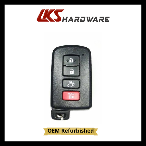 2013-2018 Toyota RAV4 / 4-Button Smart Key / PN: 89904-0R080 / HYQ14FBA-0020 (OEM NEW)