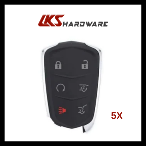 2015-2020 Cadillac Escalade 6-Button Smart Key / HYQ2AB / 315 Mhz (Pack of 5)