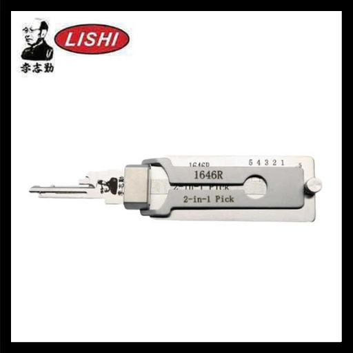 Original Lishi - C9100 C8700 1646R National CompX Mailbox / 2-in-1 Pick & Decoder / AG