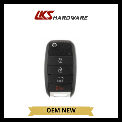 2014-2016 Kia Forte / 4-Button Flip Key / PN: 95430-A7400 / OSLOKA-OKA870T (YD) (OEM NEW)
