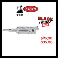 Load image into Gallery viewer, ORIGINAL LISHI - GM37 B106 GM / Non-Warded 2-In-1 Pick &amp; Decoder / AG
