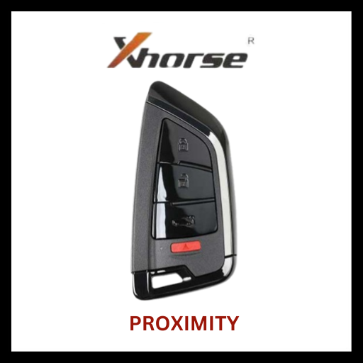 Xhorse - Knife Style / 4-Button Universal Smart Key W/ Proximity Function For VVDI Key Tool ( Model: XSKF21EN )