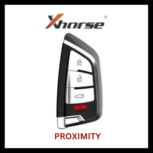 Xhorse - Knife Style / 4-Button Universal Smart Key W/ Proximity Function For VVDI Key Tool ( Model: XSKF20EN )