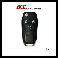 Load image into Gallery viewer, 2015-2021 Ford F-Series Raptor Ranger / 4-Button Flip Key / 164-R8134 / N5F-A08TDA ( PACK OF 5 )
