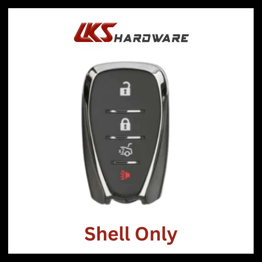 2016-2020 Chevrolet / 4-Button Smart Key SHELL For HYQ4AA HYQ4EA (AFTERMARKET)