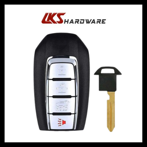 2019-2020 Infiniti QX60 / 4-Button Smart Key / PN: 285E3-9NR4A / KR5TXN7 (AFTERMARKET)