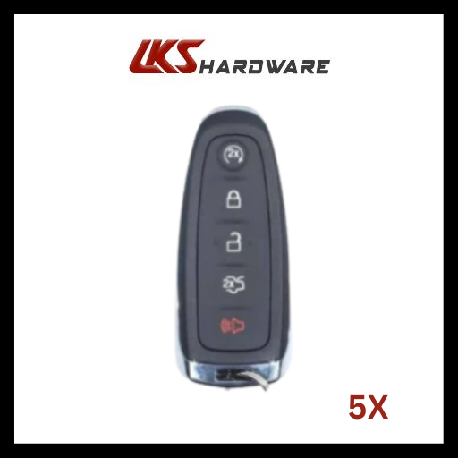 2011-2020 Ford 5-Button PEPS Smart Key H75 Emergency Key / M3N5WY8609 ...