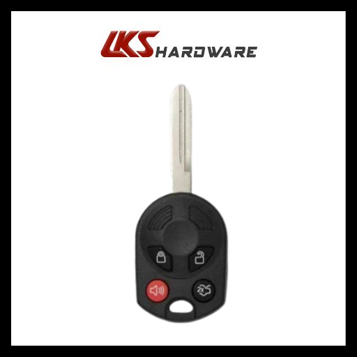 2006-2012 Ford / Mercury / Lincoln / 4-Button Remote Head Key / PN: 164-R7040 / OUCD6000022 / H75 / Chip 80 Bit (AFTERMARKET)