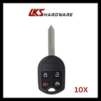 Load image into Gallery viewer, 2008-2018 Ford F-Series Explorer / 4-Button Remote Head Key / OUC6000022 (PACK OF 10)
