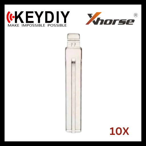 KEYDIY - TOY48 - Flip Key Blade - #77 - For Xhorse / Keydiy Universal Remote Flip Keys - Pack of 10