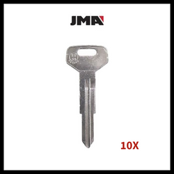 1987-1998 Toyota TR39 / X151 Mechanical Metal Key (JMA)(Pack of 10)