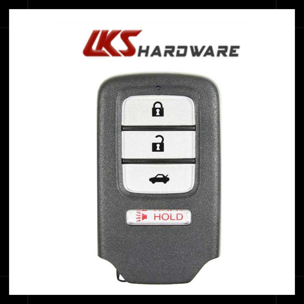 2013-2015 Honda Accord Civic  4-Button Smart Key / PN: 72147-T2A-A01 / ACJ932HK1210A