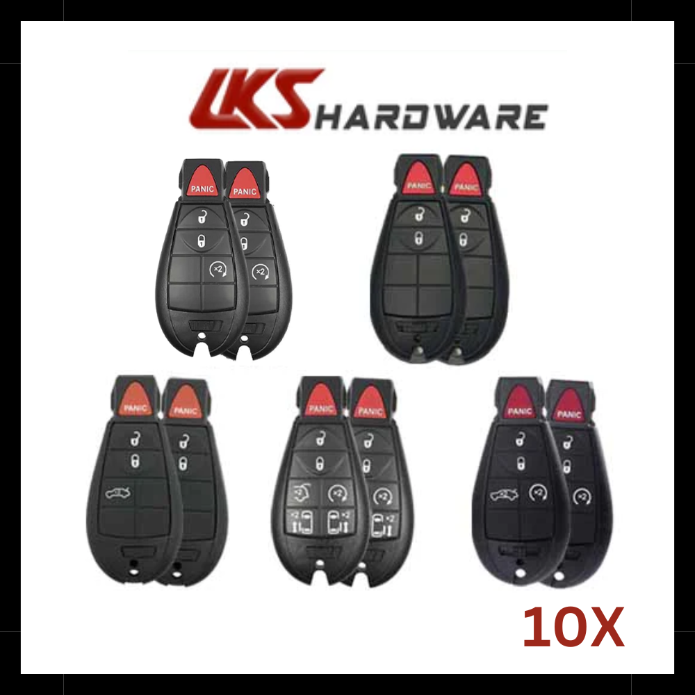 2008-2018 Dodge Chrysler Jeep / Fobik Key / M3N5WY783X ( PACK OF 10 )