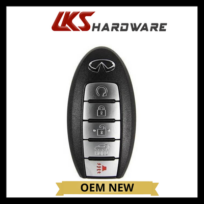 2019 Infiniti QX50 / 5-Button Smart Key / w/ Hatch / PN: 285E3-5NA7A / KR5TXN1 (OEM)