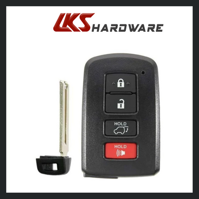 2013-2018 Toyota RAV4 / 4-Button Smart Key / PN: 89904-0R080 / HYQ14FBA / 0020 (AFTERMARKET)