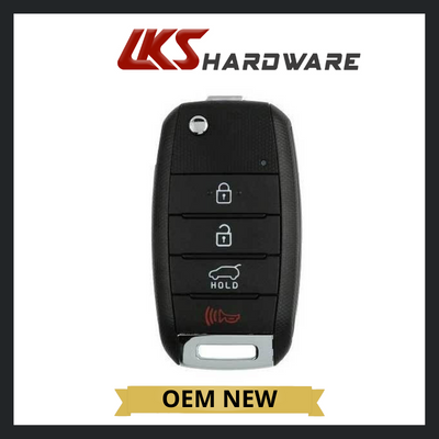 2019-2020 Kia Sorento / 4-Button Flip Key / PN: 95430-C6000 / OSLOKA-910T (UMa-PE) (OEM)