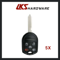Load image into Gallery viewer, 2007-2017 Ford Lincoln / 5-Button Remote Head Key / CWTWB1U793 (Pack OF 5)
