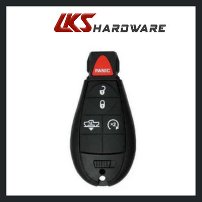 2013-2019 Dodge Ram / 5-Button Fobik Key / GQ4-53T