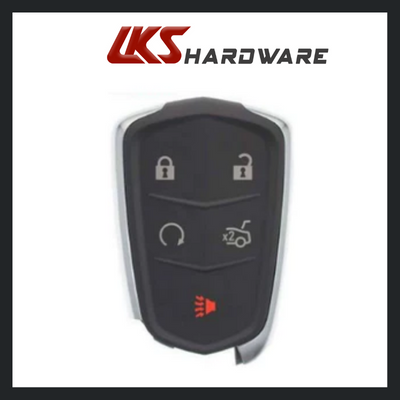 2015-2019 Cadillac XTS ATS CT6 / 5-Button Smart Key / HYQ2EB / 433 Mhz w/ Trunk