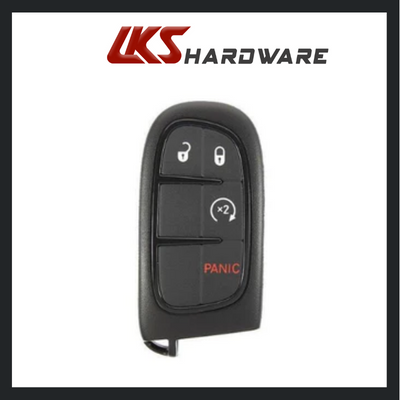 2014-2021 Jeep Cherokee / 4-Button Smart Key Remote Start / GQ4-54T