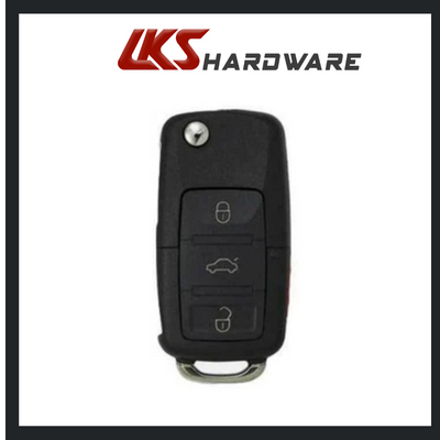 2002-2006 Volkswagen / 4-Button Flip-Key / 1J0959753AM