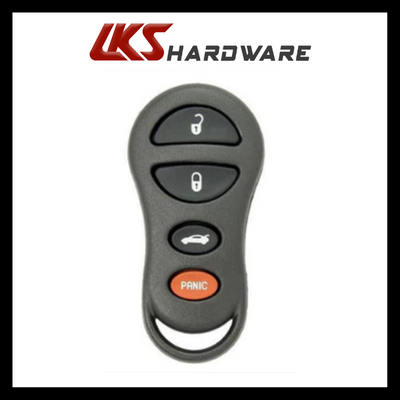 2001-2006 Chrysler / Jeep / Dodge / 4-Button Keyless Entry Remote / GQ43VT17T