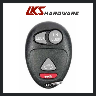 2001-2007 GM / 4-Button Keyless Entry Remote / PN: 10335588 / L2C0007T