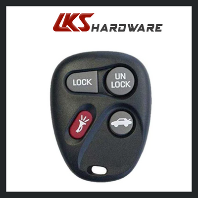 2001-2007 GM / 4-Button Keyless Entry Remote / KOBLEAR1XT