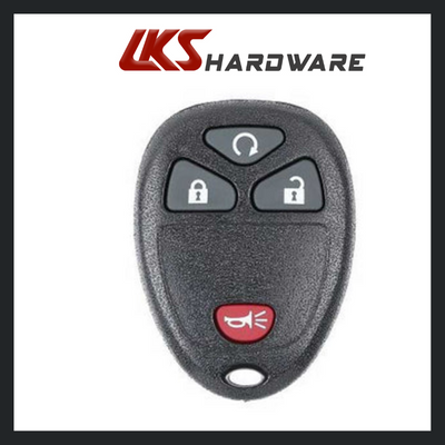 2005-2011 GM / 4-Button Keyless Entry Remote / KOBGT04A