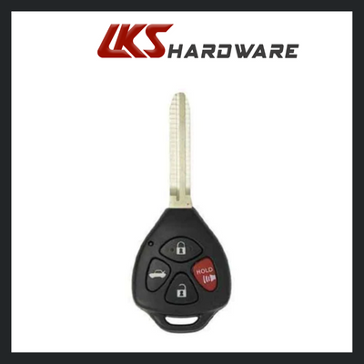 2007-2010 Toyota Camry Corolla / 4-Button Remote Head Key / 89070-06231 / HYQ12BBY (4D67 Chip)