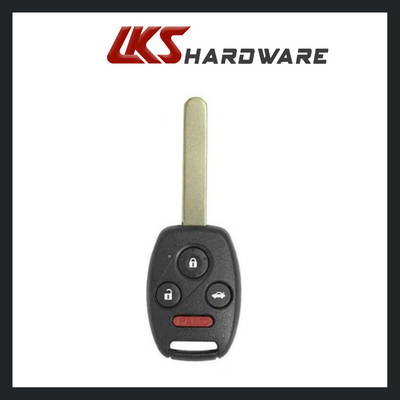 2005-2006 Honda CR-V / 4-Button Remote Head Key / OUCG8D-380H-A