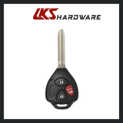 2005-2013 Scion / Toyota / 3-Button Remote Head Key / MOZB41TG