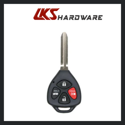 2013-2020 Subaru BRZ / Scion FR-S / 4-Button Remote Head Key / PN: 57497-CA110 / HYQ12BBY G Chip