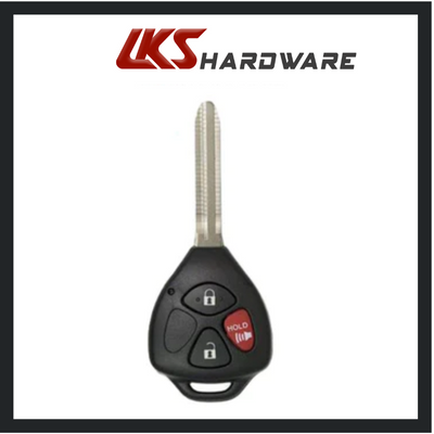 2008-2013 Toyota Scion / 3-Button Remote Head Key / MOZB41TG