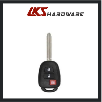 2013-2019 Toyota RAV4 Highlander / 3-Button Remote Head Key / GQ4-52T (H Chip)