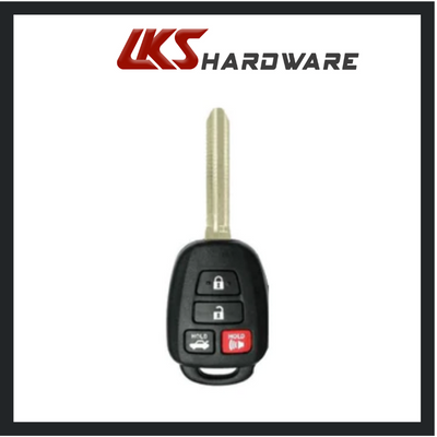 2014-2019 Toyota Camry Corolla / 4-Button Remote Head Key / PN: 89070-02A50 / HYQ12BDP (CANADIAN VEHICLES)