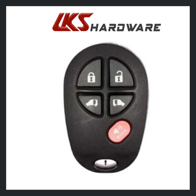 2004-2020 Toyota Sienna / 5-Button Keyless Entry Remote / PN: 89742-AE031 / GQ43VT20T