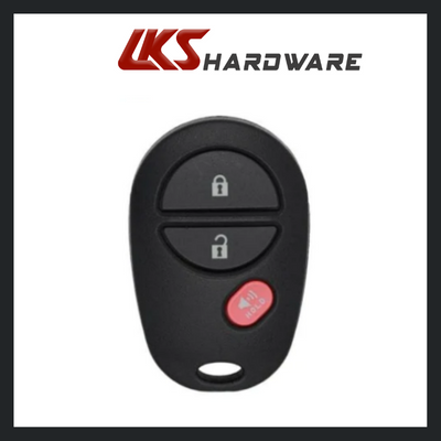 2004-2018 Toyota / 3-Button Keyless Entry Remote / PN: 89742-AE010 / GQ43VT20T