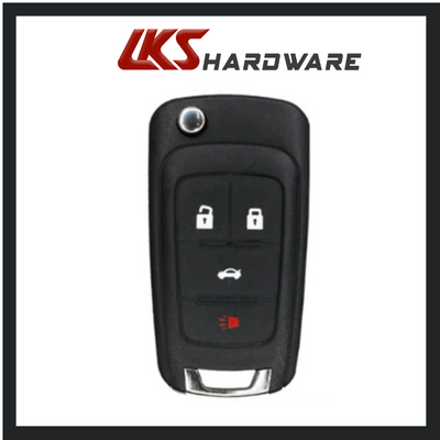 2010-2019 GM / 4-Button Flip Key / OHT01060512 (46 Chip)