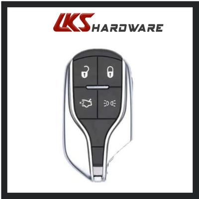 2014-2020 Maserati Ghibli / Quattroporte / 4-Button Smart Key w/ High Beam / M3N-7393490