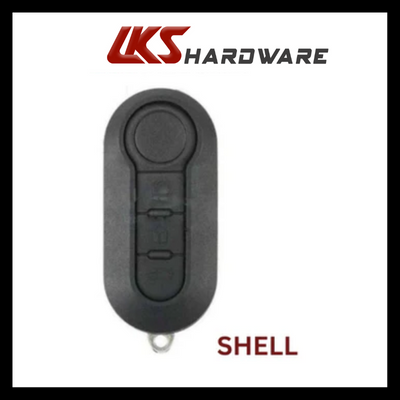 2014-2017 Fiat 500L / Dodge Ram Promaster / 3-Button Flip Key / 2ADPXTRF198 / Marelli BCM (Shell Only)