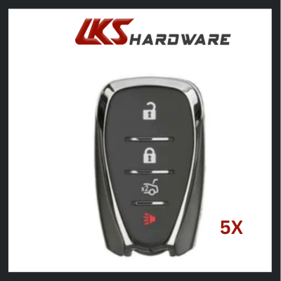 2016-2021 Chevrolet  4-Button Smart Key / HYQ4EA  433 Mhz (PACK OF 5)