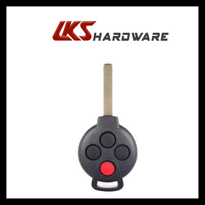 Smart Fortwo 2008-2015 / 4-Button Remote Head / KR55WK45144